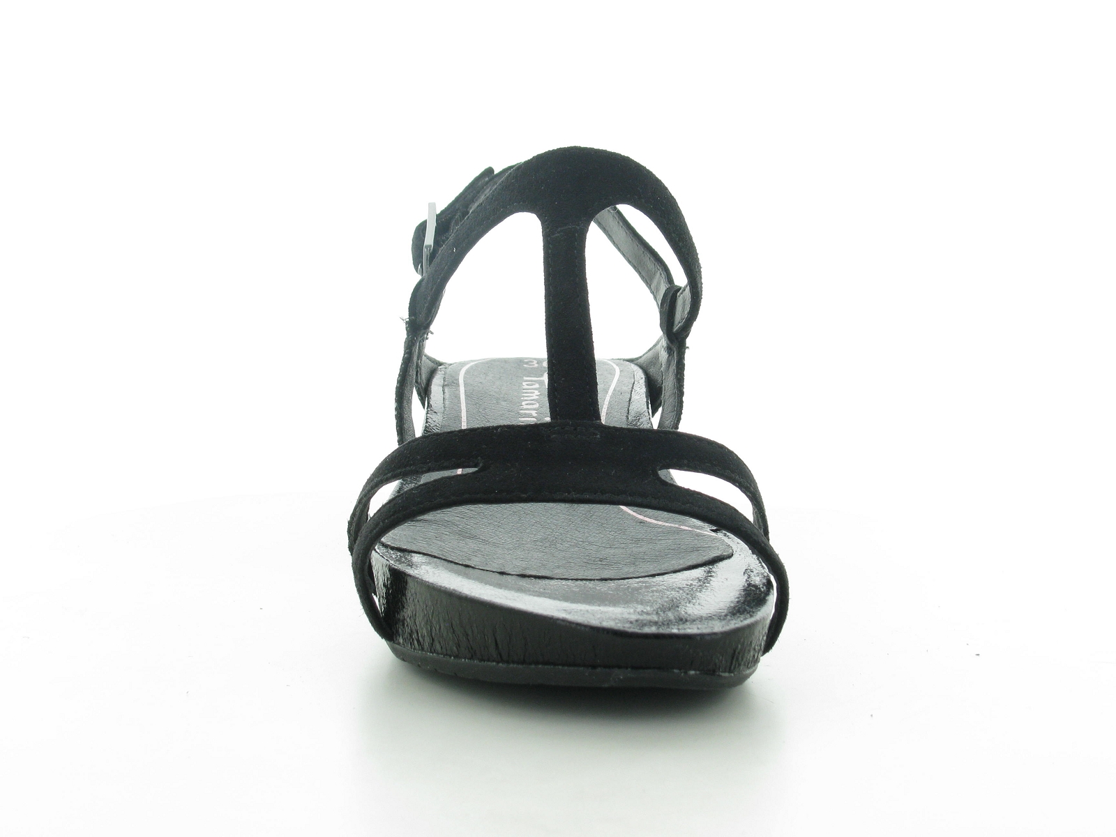Tamaris-28242 Cuir Velours Noir