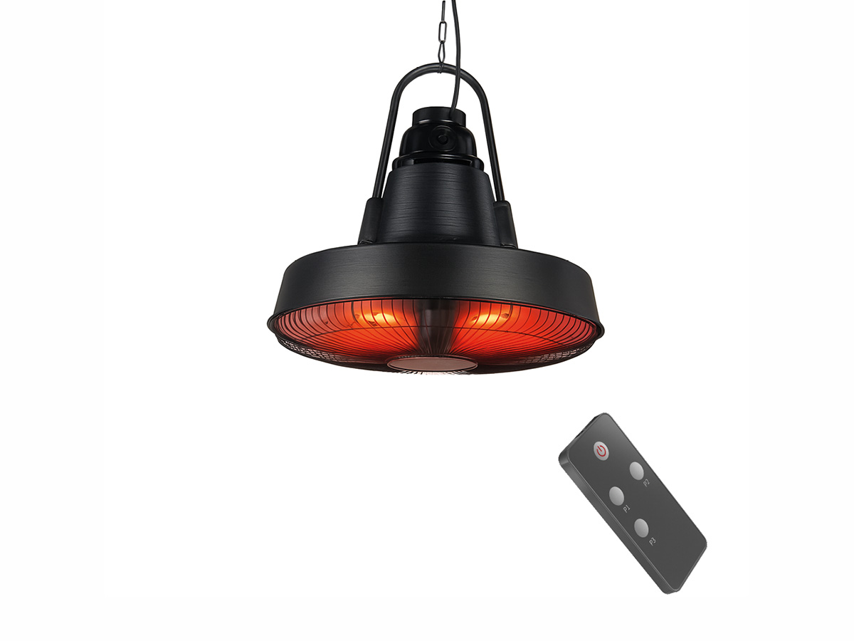 BRASQ 2000 Watt elektrische terrasverwarmer - Black
