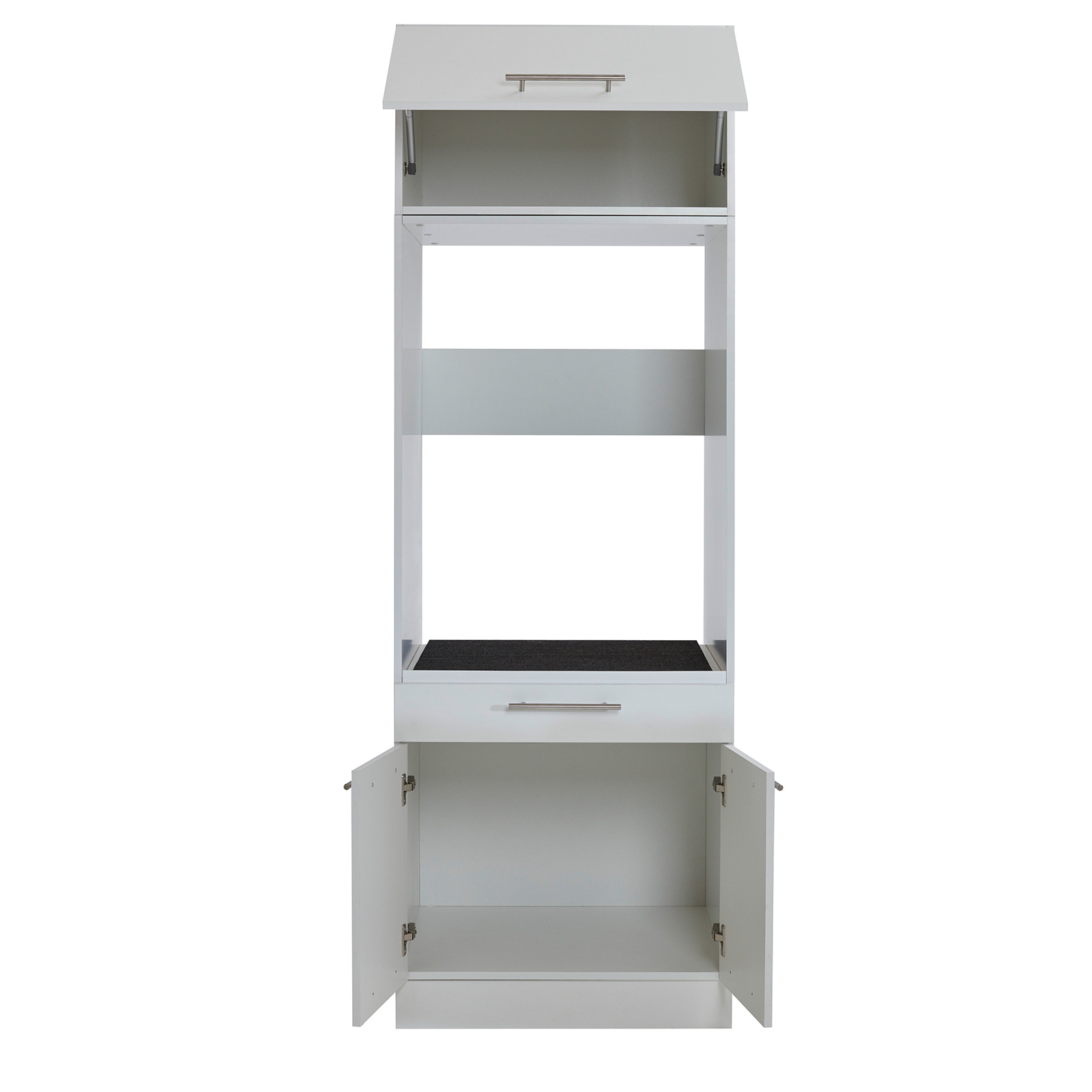 Aufsatzschrank - weiß - SoftClose - 68 cm