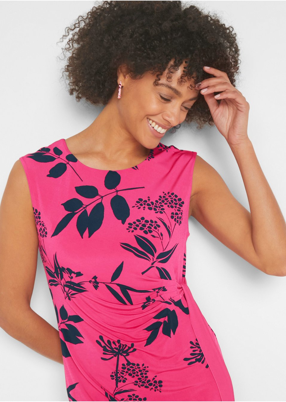 Robe à motif floral