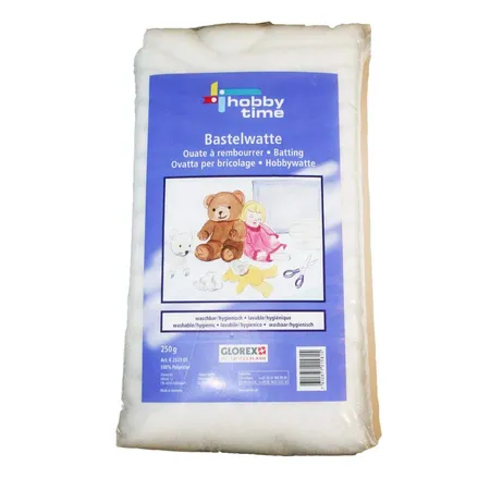 Glorex Bastelwatte, 250 g, weiß