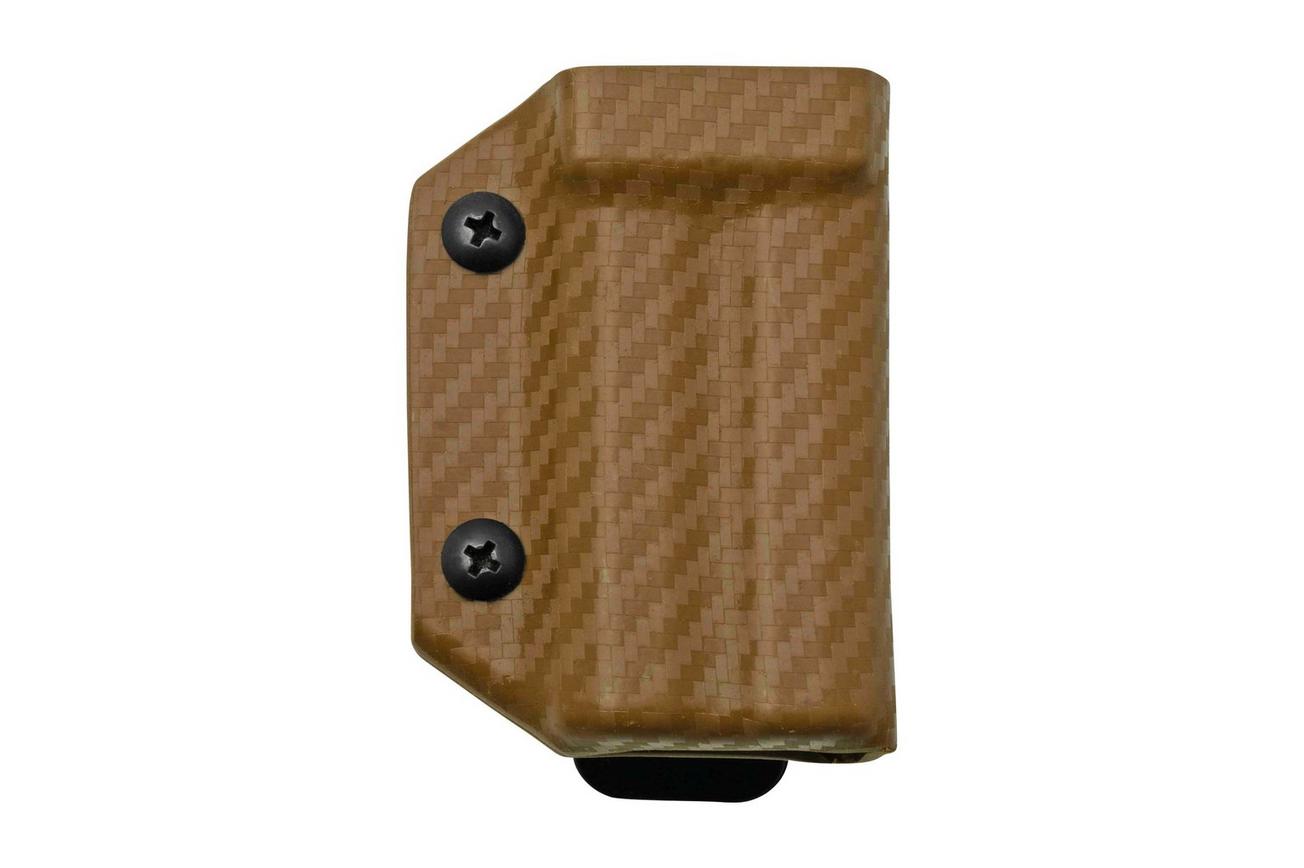 Clip And Carry Kydex Sheath Leatherman Charge Plus, Carbon Fiber Brown LCHARGE-CF-BRN riemholster