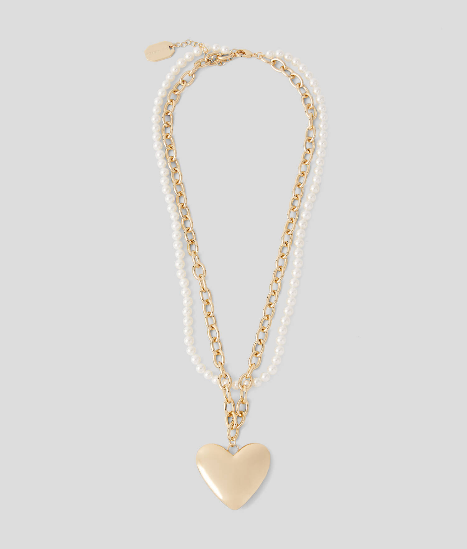 COLLIER EN PERLES K/HEART