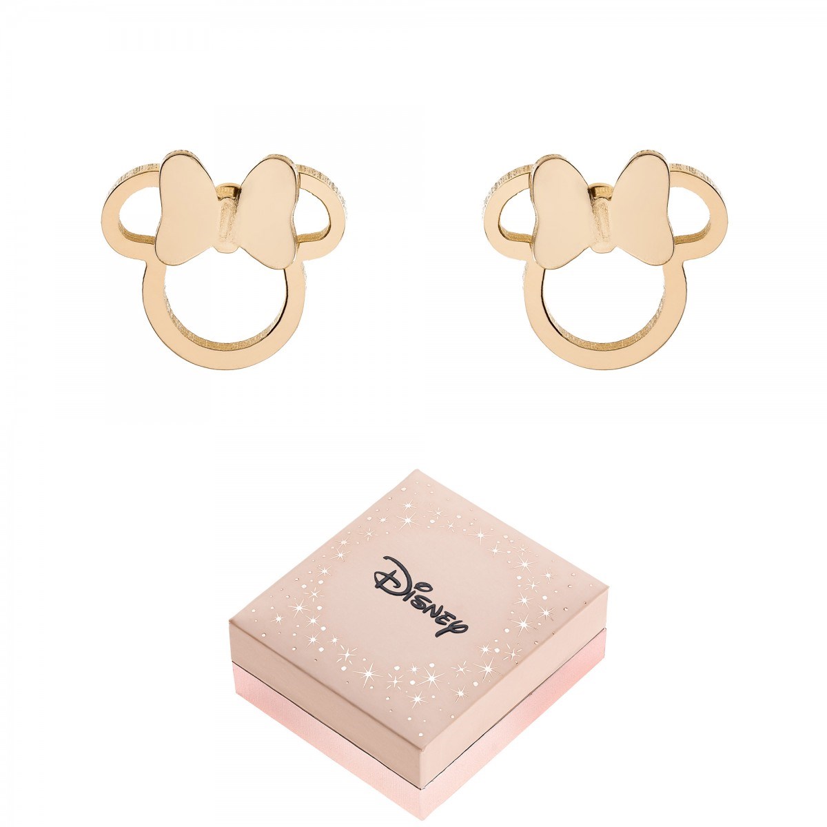 Boucles d'oreilles Disney en acier inoxydable - Minnie
