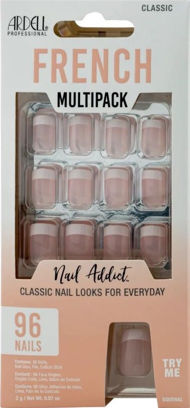 ARDELL Nail Addict French Multipack Classic 96 Stk