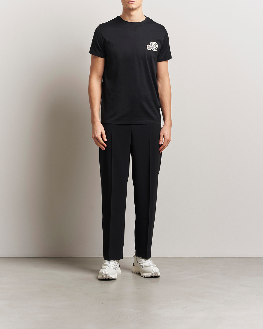 Moncler Double Logo T-Shirt Black