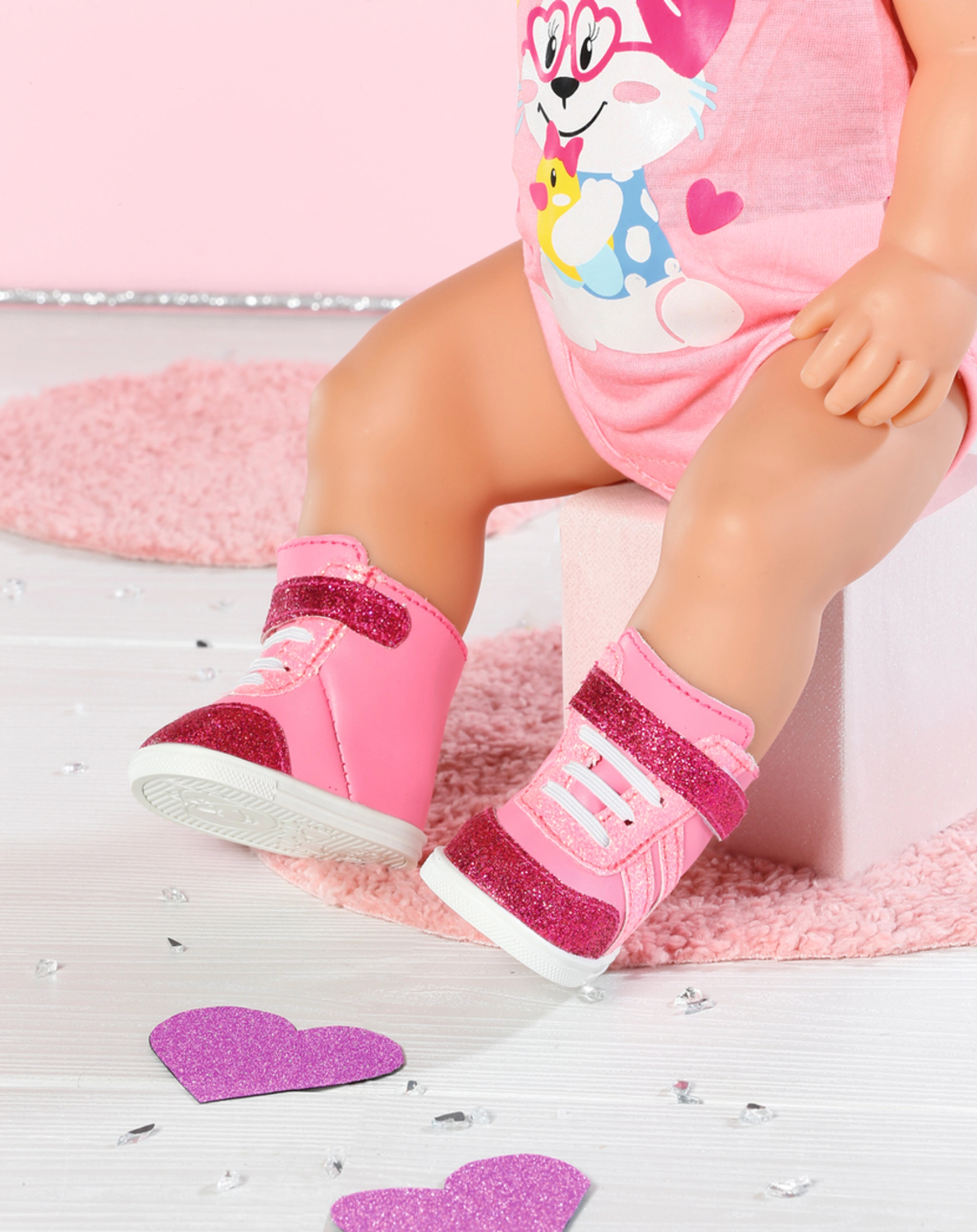 BABY born® Sneakers in pink (43cm)