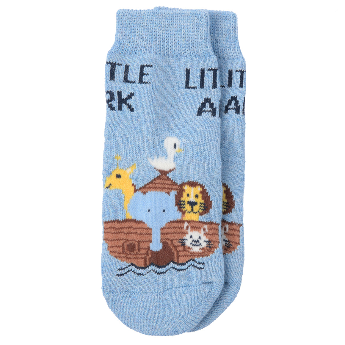 Topomini 3 Paar Baby Stoppersocken im Set hellblau / dunkelblau / creme