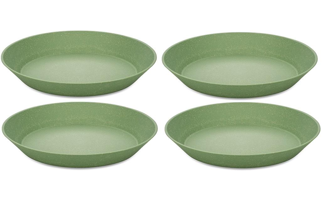 Suppen- & Pastateller Connect 24 cm, 4 Stück, GrünTeigwarenteller Set