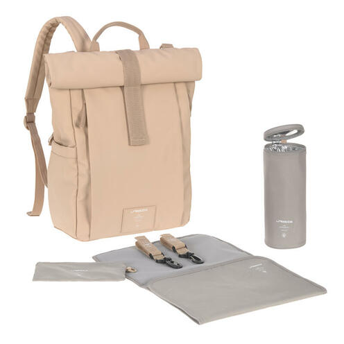 Sac à dos RollTop Up Rose Pêche - LASSIG