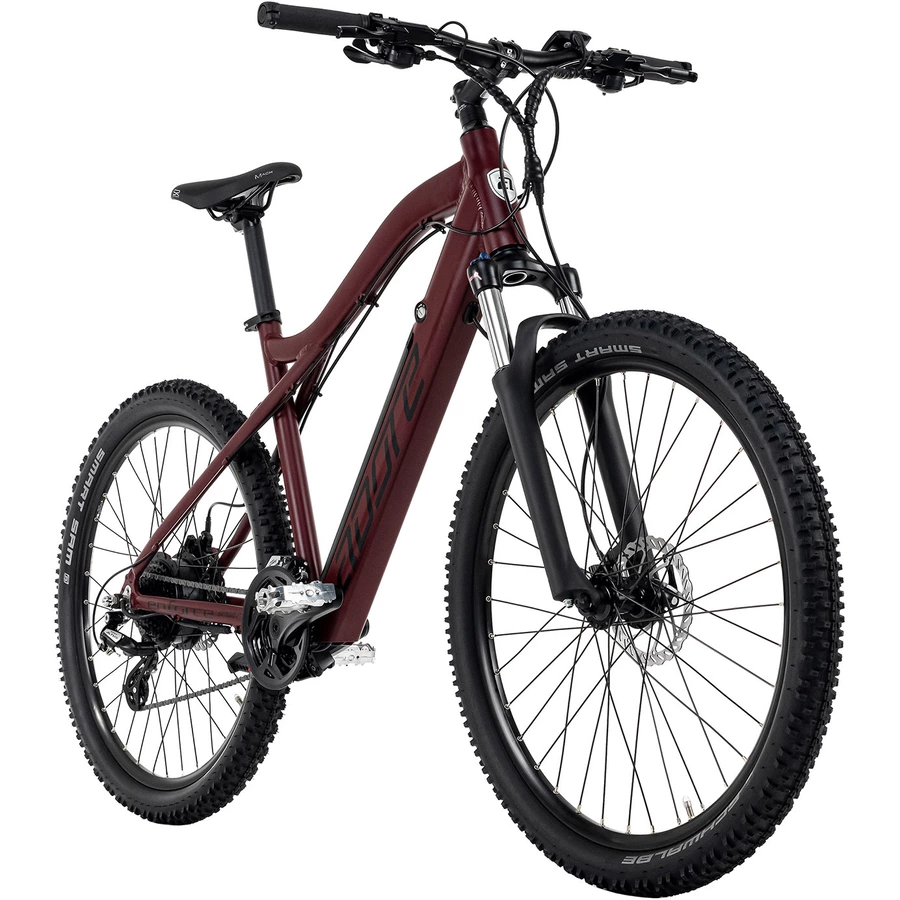 Adore E-Mountainbike 27,5'' Adore Enforce rot 250 Watt Li-Ion 36V14 Ah504 Wh rot
