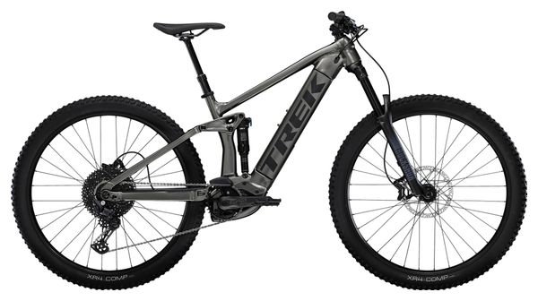 VTT Électrique Tout-Suspendu Trek Rail 5 Shimano Deore 12V 625 Wh 29'' Gris Mercure