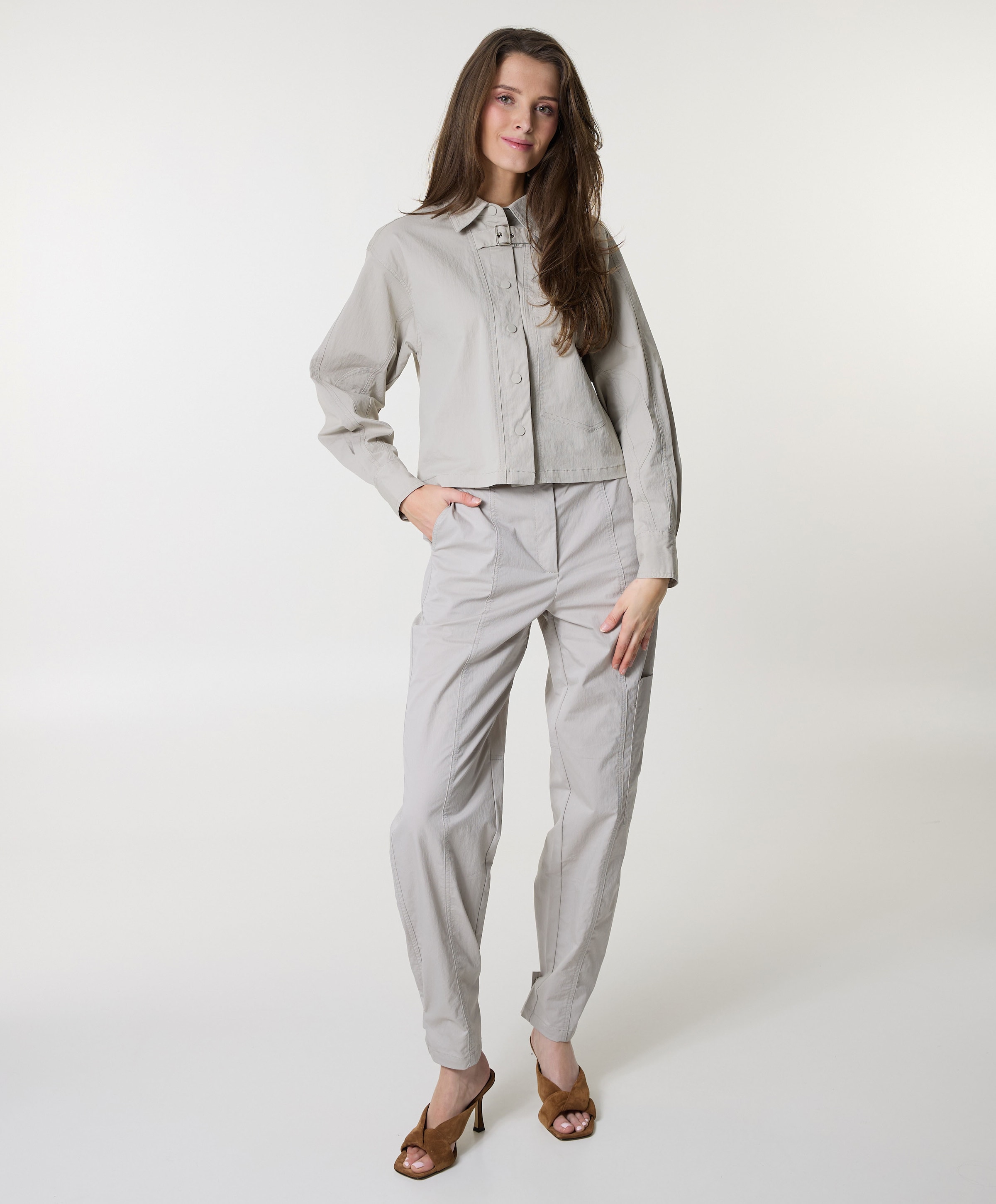 Cph Muse Dames blouse beige