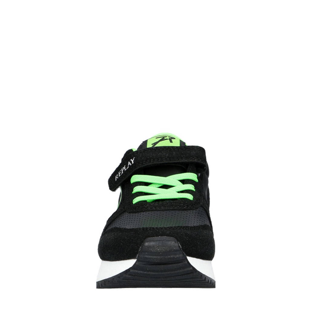 REPLAY Fiber JR 1sneakers zwart/groen