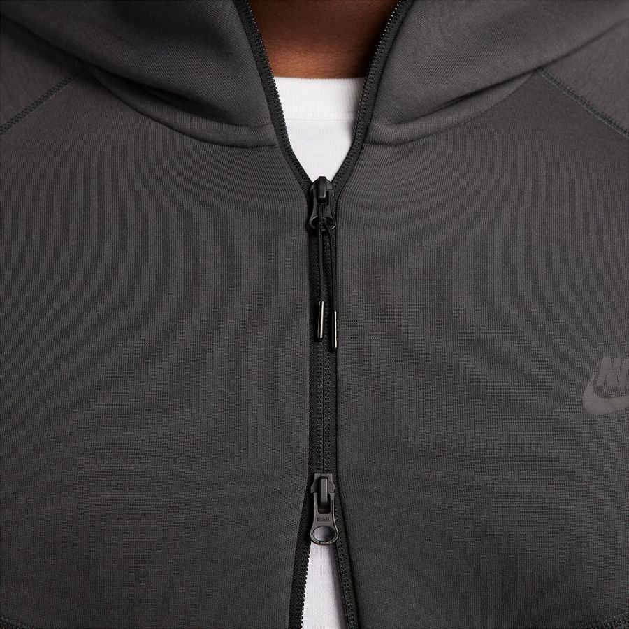 Nike Sweat à Capuche NSW Tech Fleece 24 FZ - Gris/Noir
