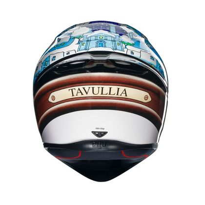 Casque AGV K1 S - ROSSI WINTER TEST 2017 - Multicolore