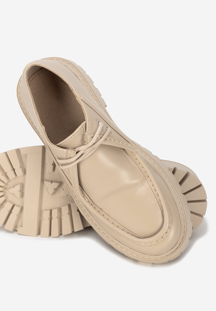 Chaussures casual femme beige Grinora
