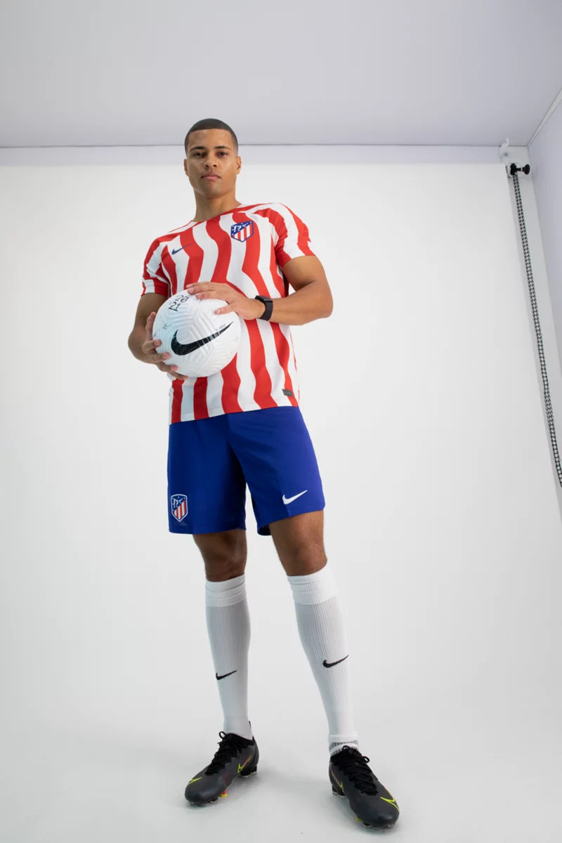 Nike Atletico Madrid Home Replica Herren Fussballtrikot 2223 ohne Sponsor
