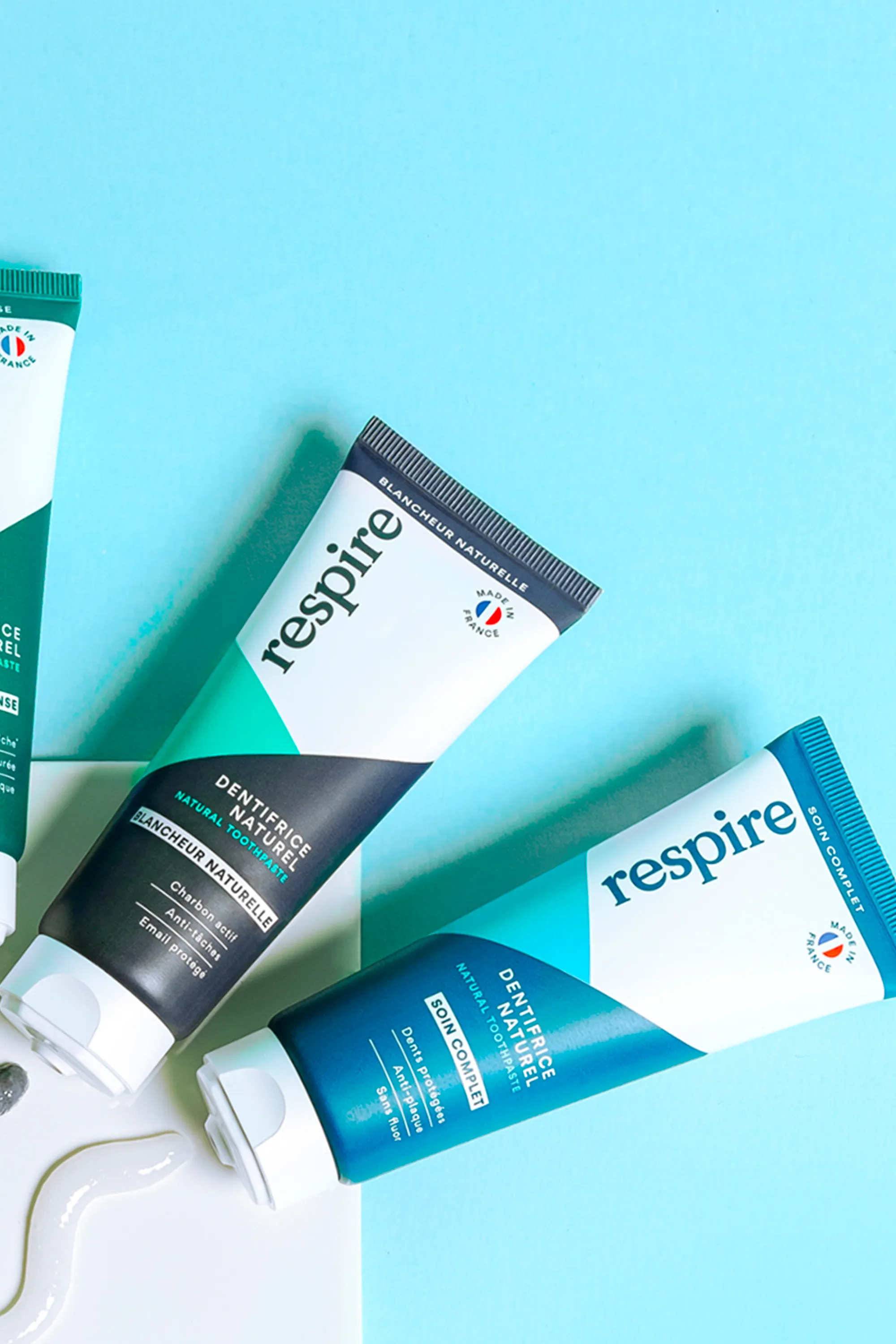 Respire Dentifrice naturel menthe & eucalyptus-75 ml