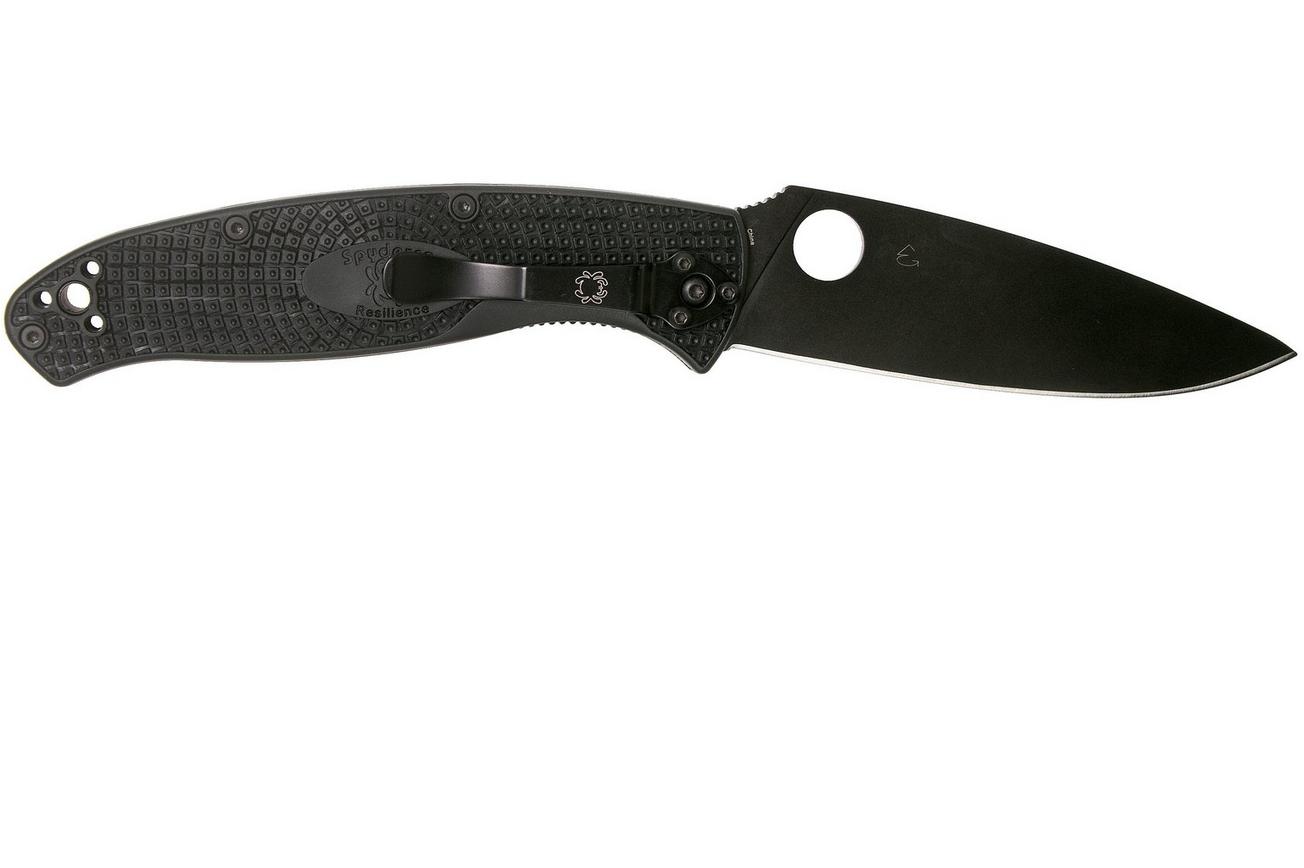 Spyderco Resilience Lightweight Black C142PBBK FRN zakmes