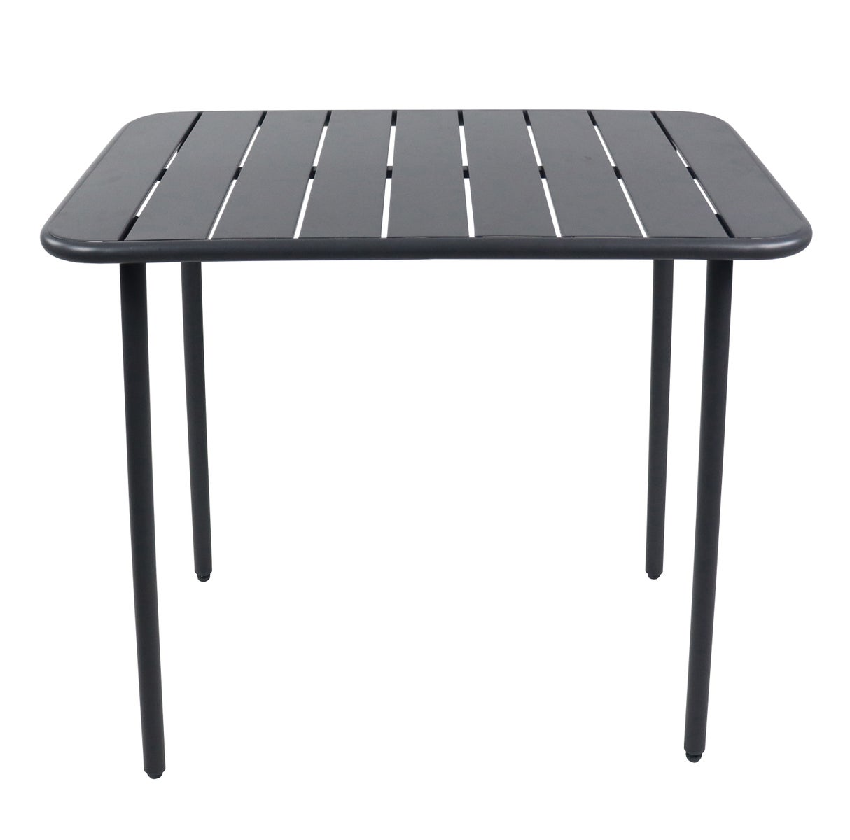 Metalen bistrotafel/balkontafel Sumila 80 Zwart