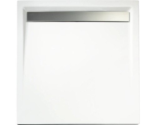Complete douchebakset SCHULTE Extra-vlak 90 x 140 x 2,5 cm alpinewit glad D202914 04 41