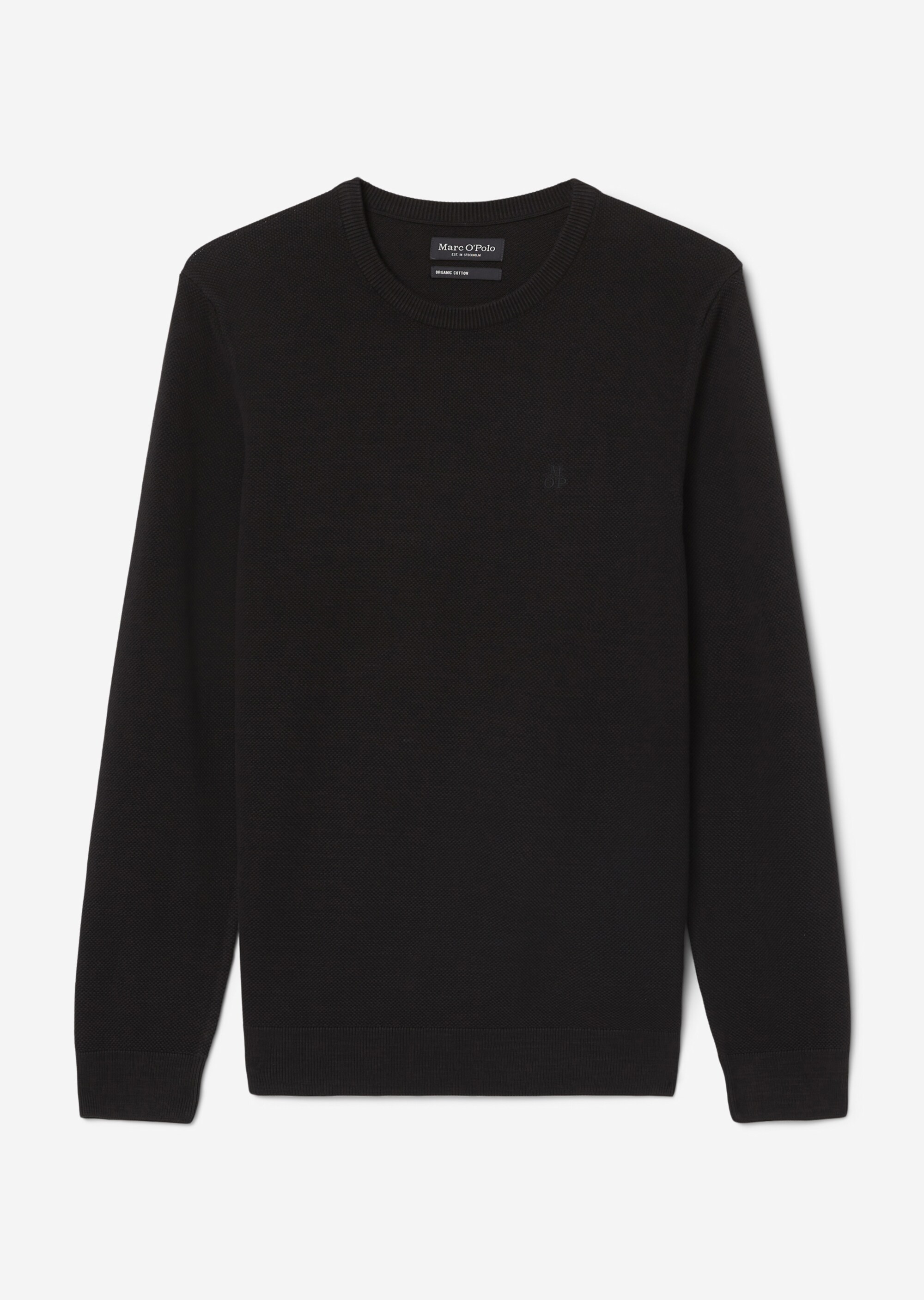 Pullover regular mit feiner Piqué-Struktur