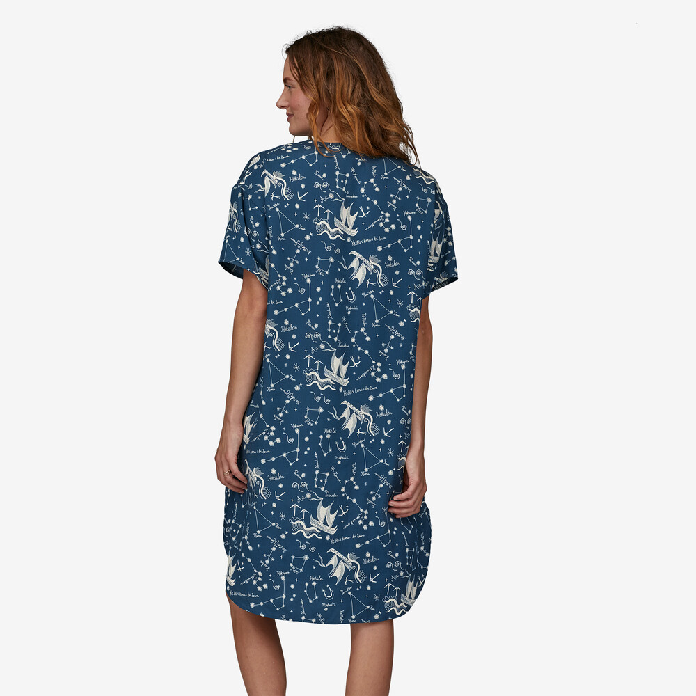 Kurzärmeliges Pataloha-Kleid für Damen