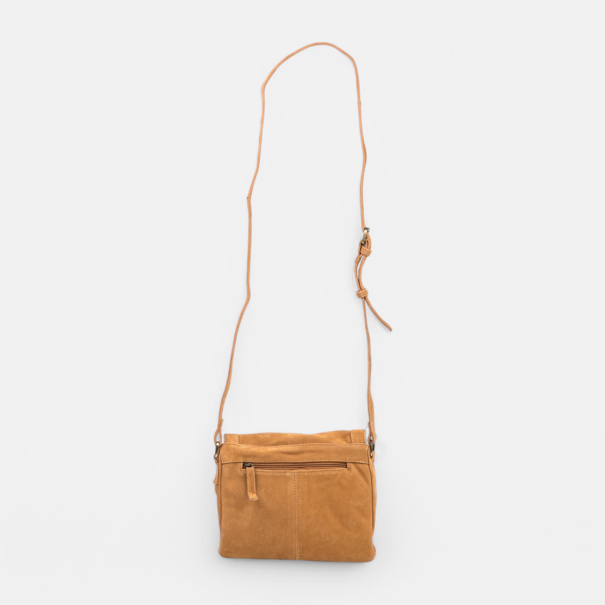 Sac bandoulière en cuir jaune
