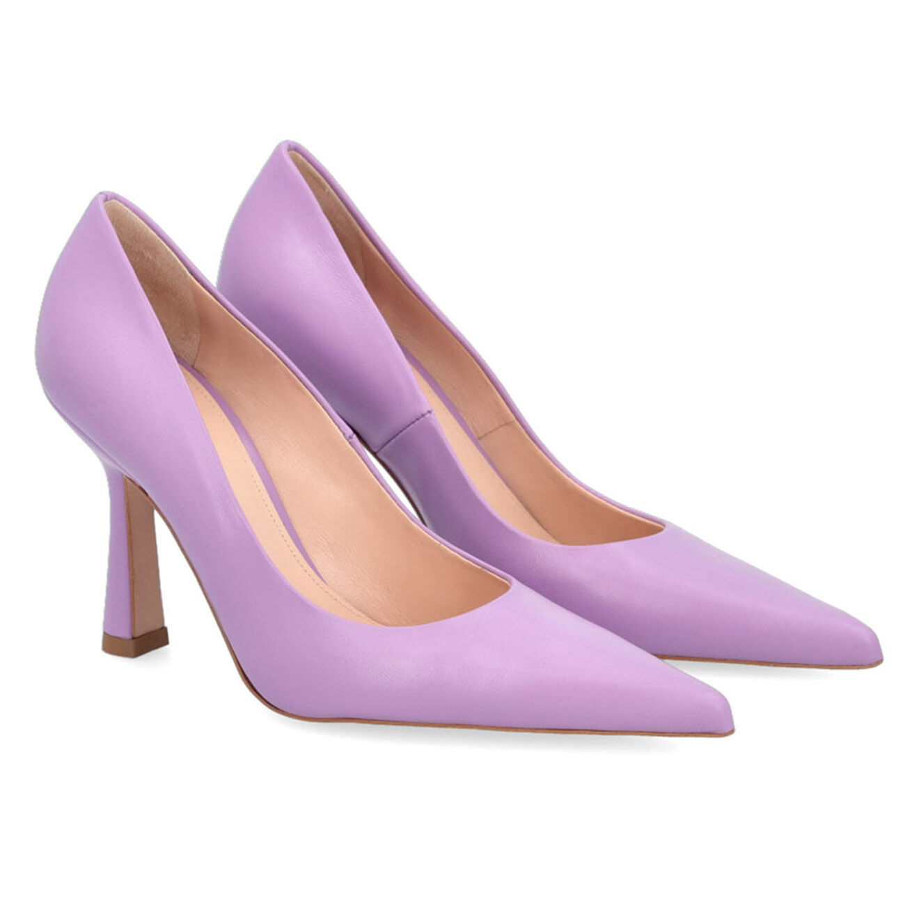 Leonie Hanne x Liu-Jo Escarpins en Cuir Leon Leonie Hanne X Liu Jo violets - Talon 10 cm