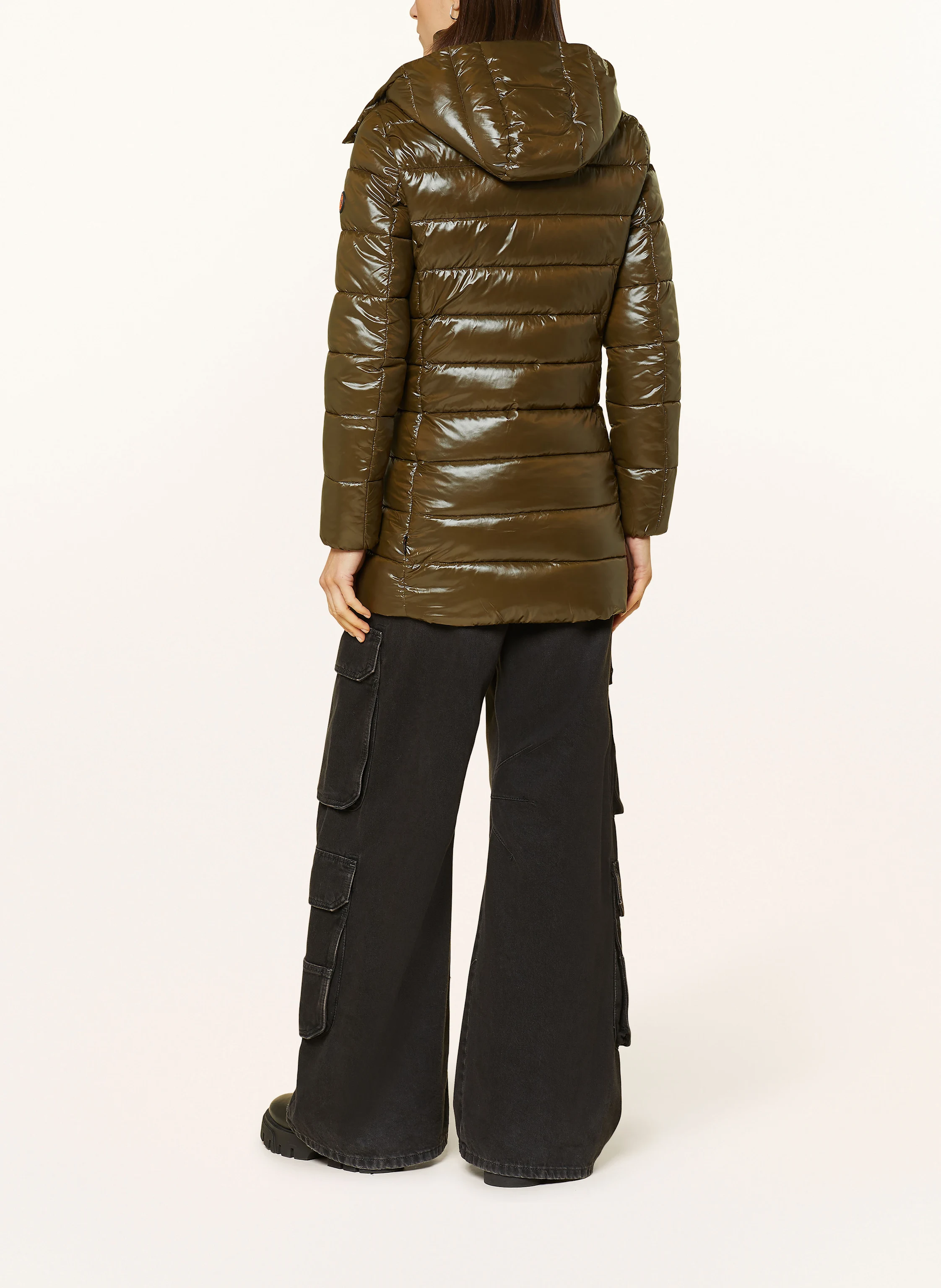 SAVE THE DUCK Steppjacke mit abnehmbarer Kapuze