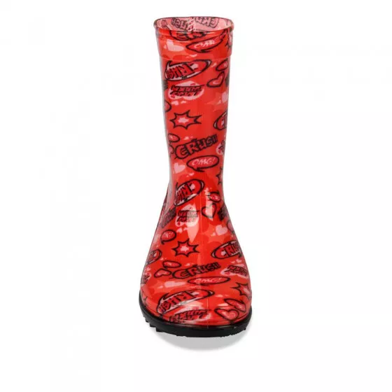 Bottes de pluie ROUGE MIRACULOUS
