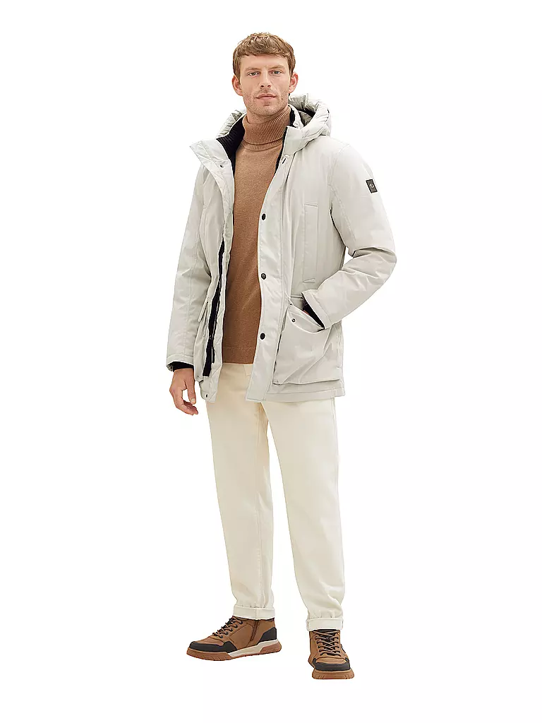 TOM TAILOR Parka weiss