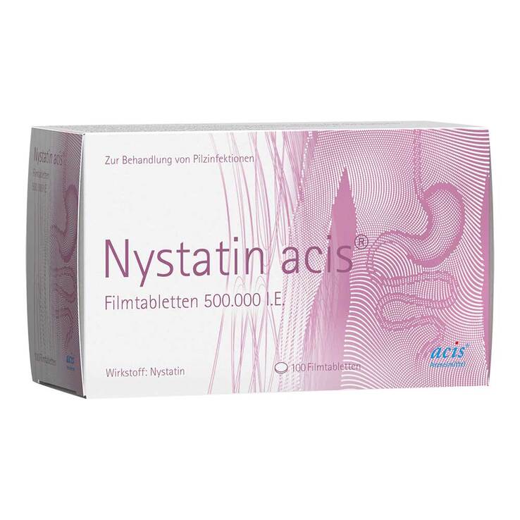 Nystatin acis Filmtabletten, 100 St