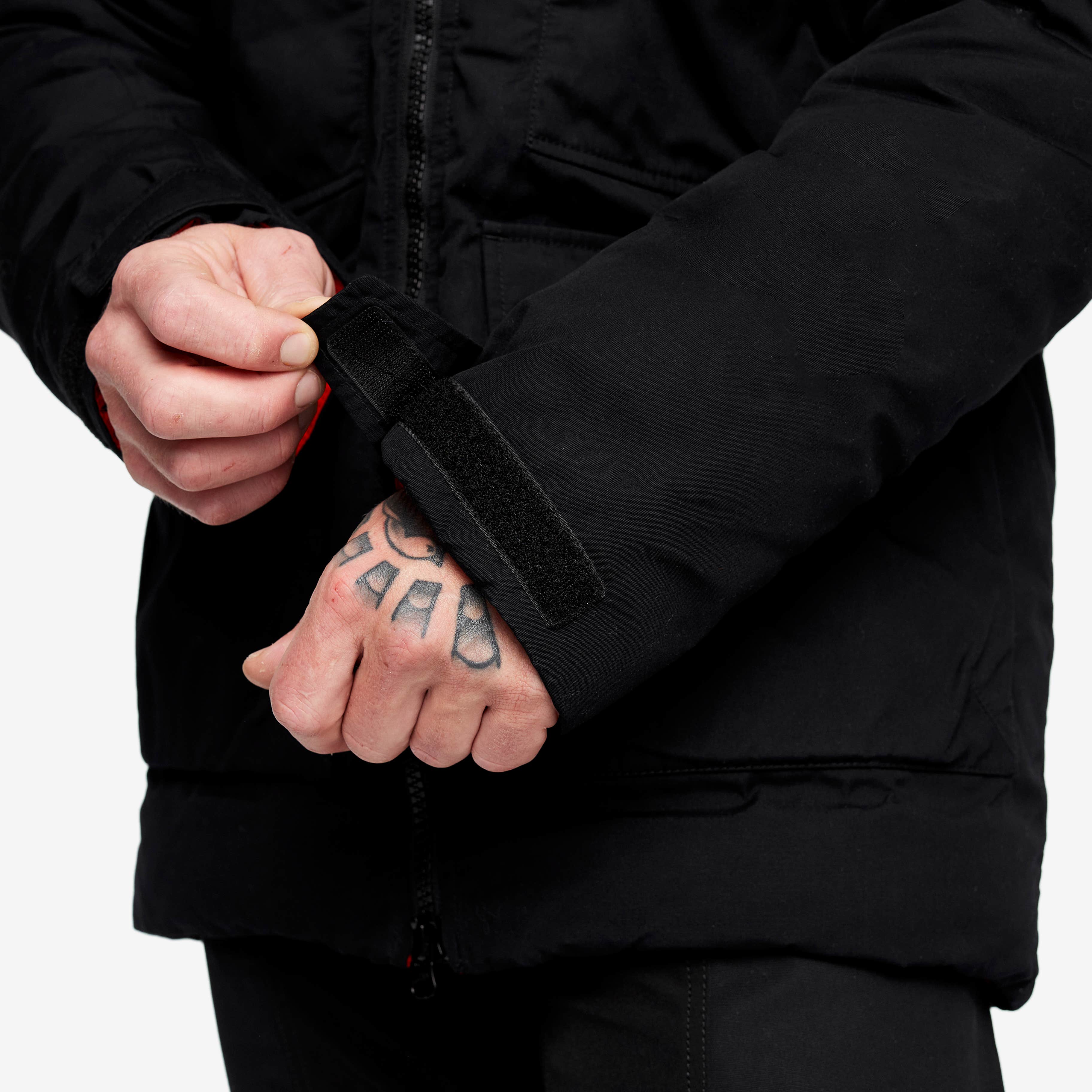 Outdoor Parka Herre Black