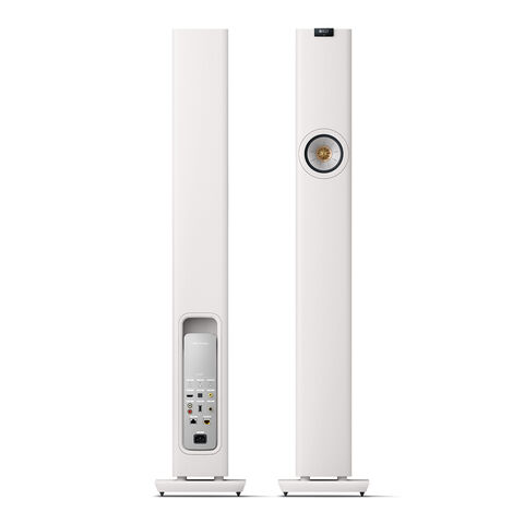 KEF LS60 Wireless – serieuze draadloze hifi-vloerluidspreker Wit
