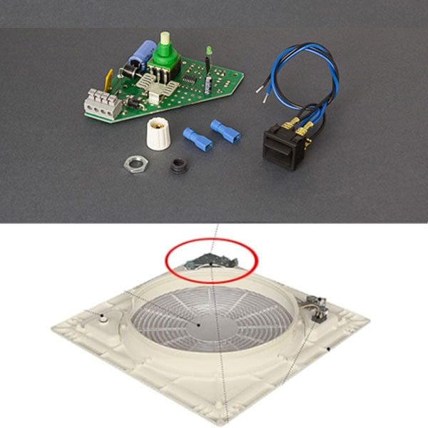Platine électronique pour Turbo-vent P3 FIAMMA