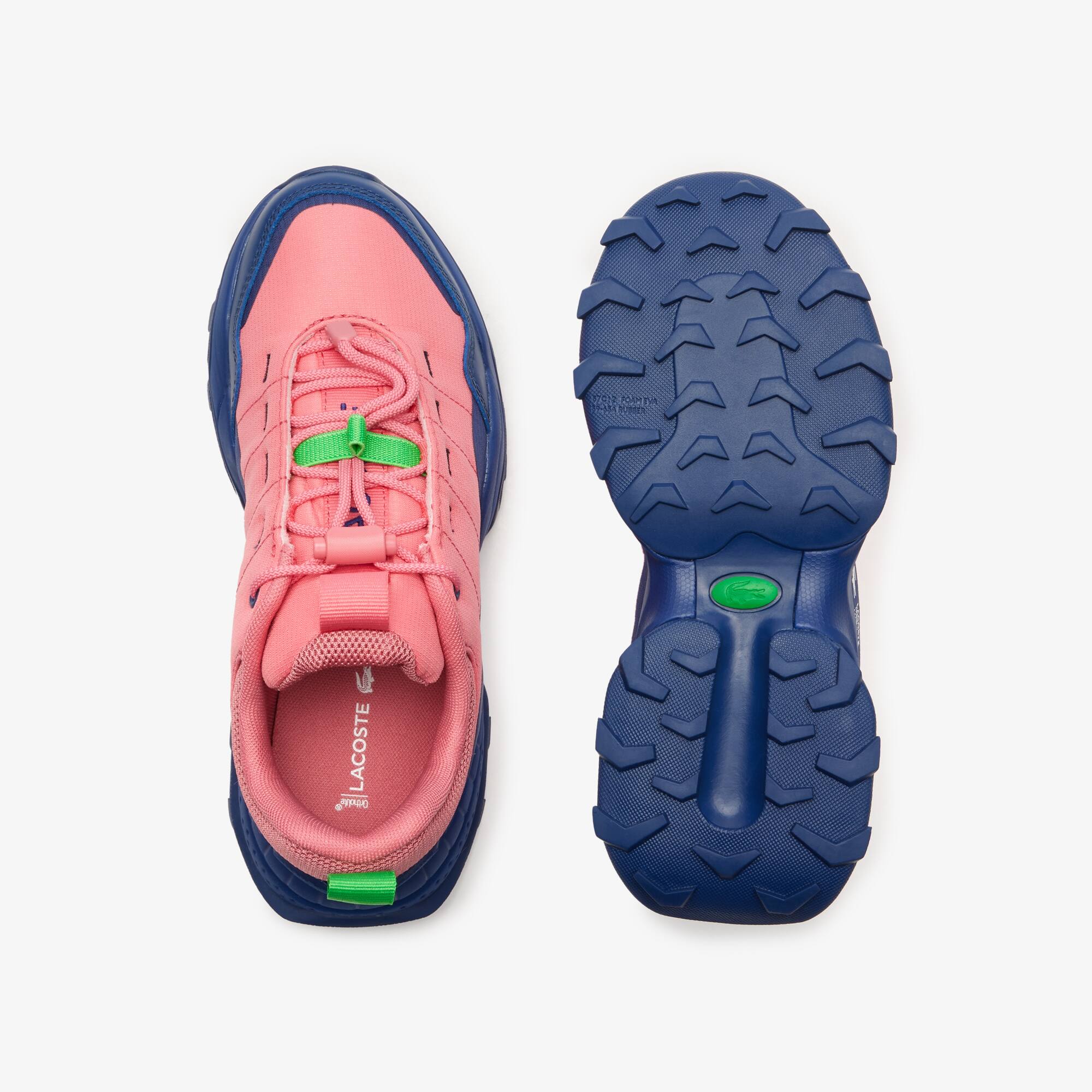 Sneaker Outdoor L-Guard Breaker CT femme en nylon ripstop Outdoor - Rose - Lacoste - Femme