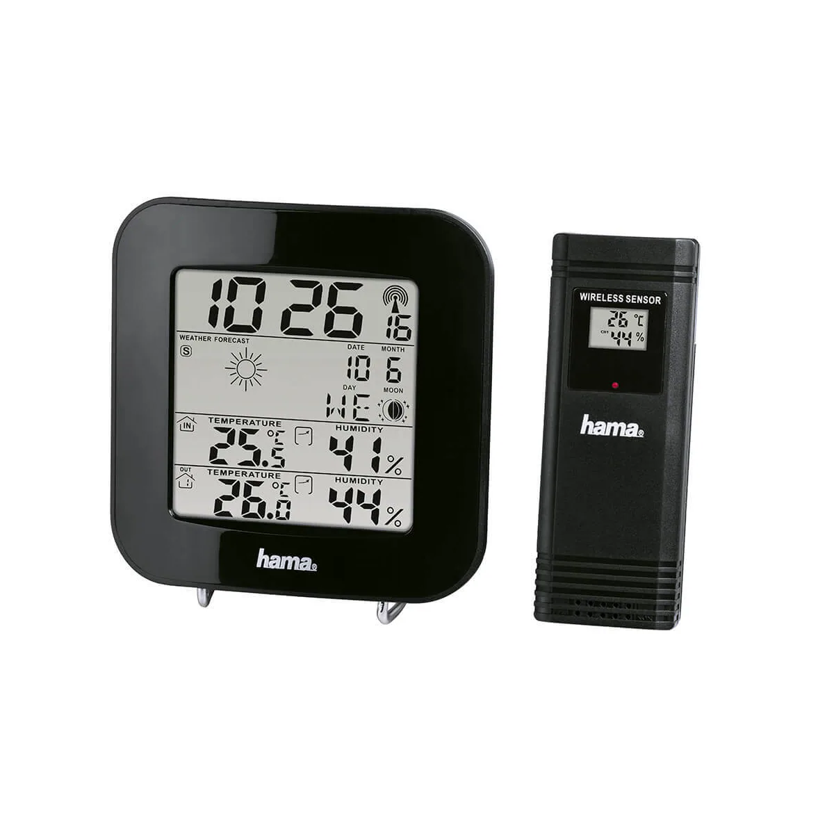HAMA Väderstation EWS-200 Svart