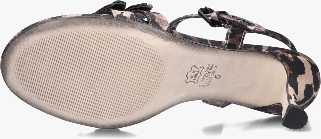 bruine kennel & schmenger sandalen met hak 76600