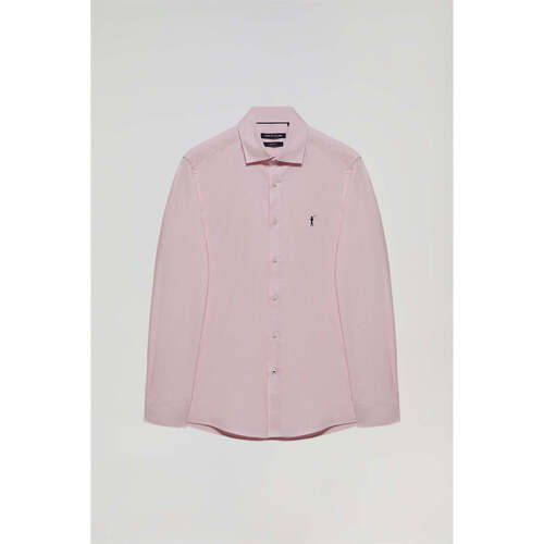 Polo Club - RIGBY GO SHIRT SLIM OXFORD Rosa