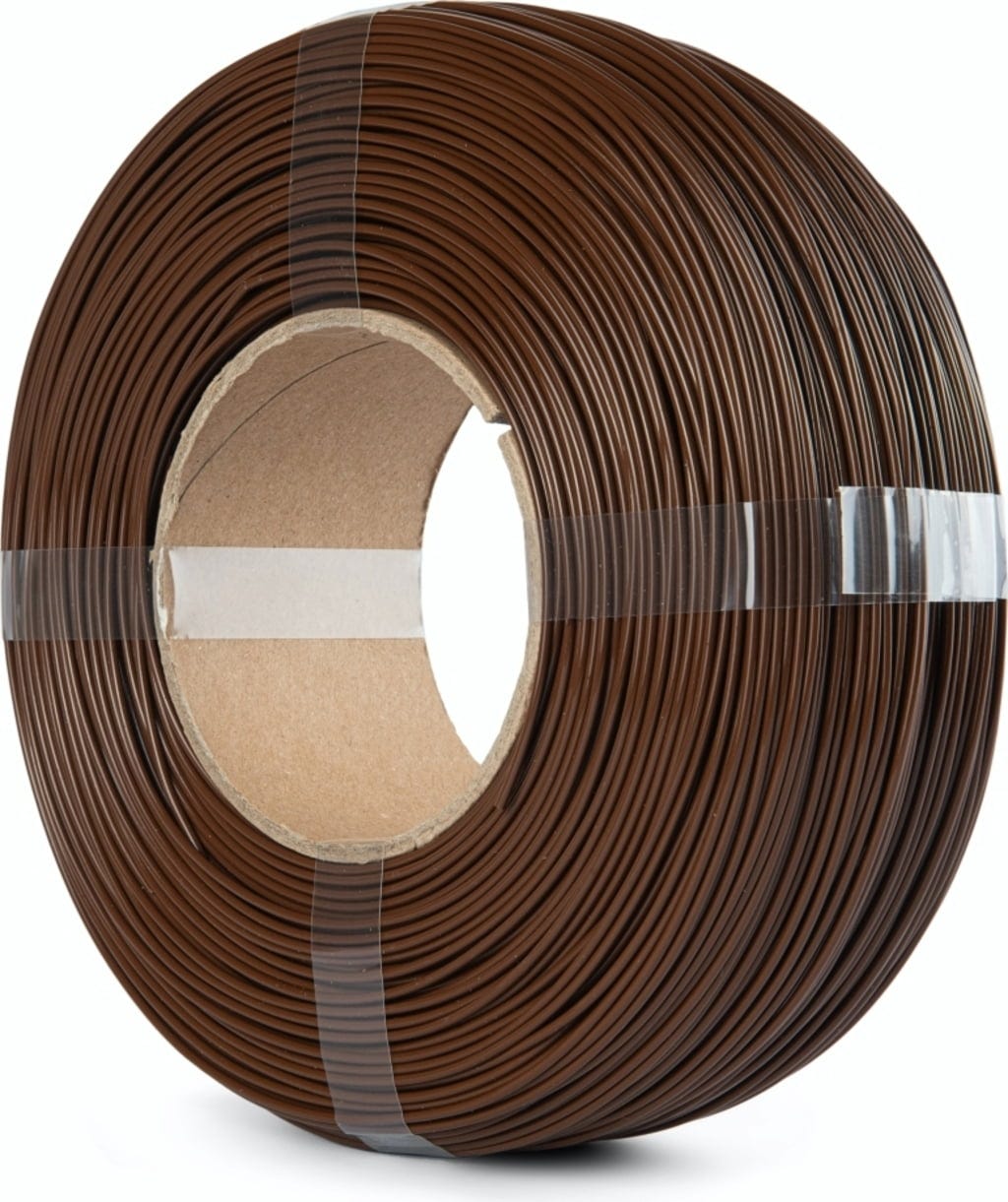 The Filament  ReFill PLA Bison Brown, 1,75 mm / 1000 g    Zuverlässiges & kostengünstiges PLA ohne Spule in Bison Brown