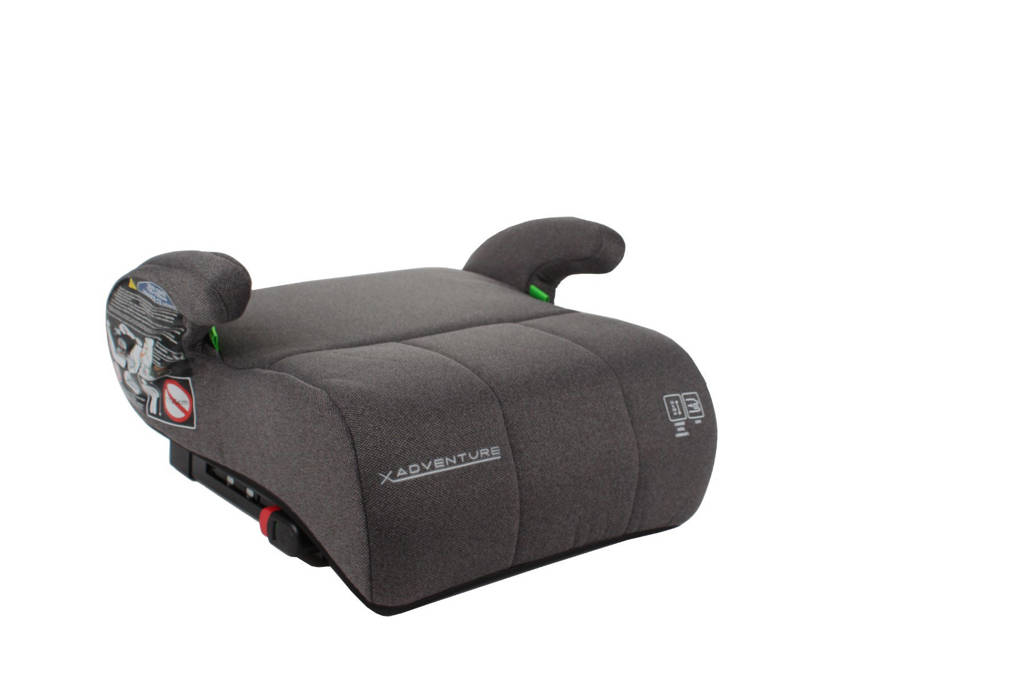 Isofix R129 zitverhoger - Grijs