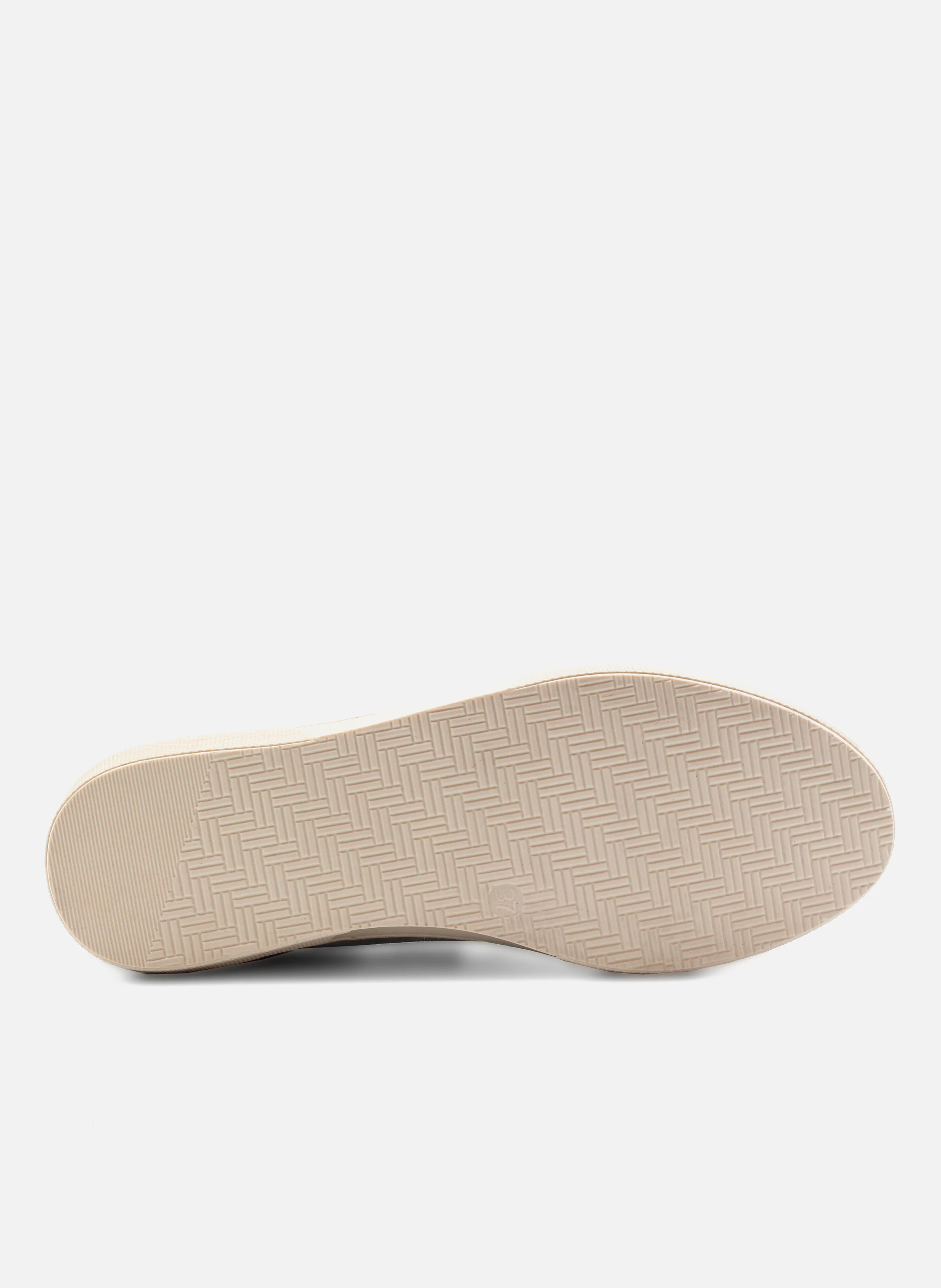 Baskets à scratch cuir daim | Vert