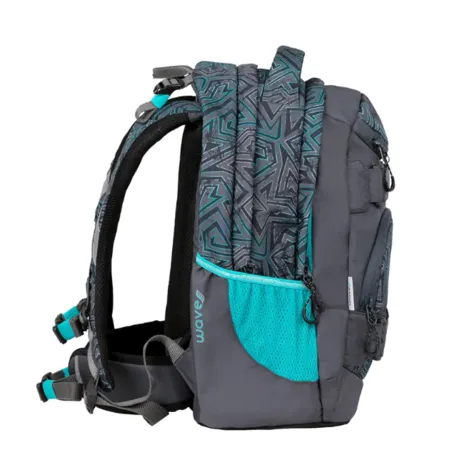 Belmil Schulrucksack Wave Infinity Move Chaos Lagoon