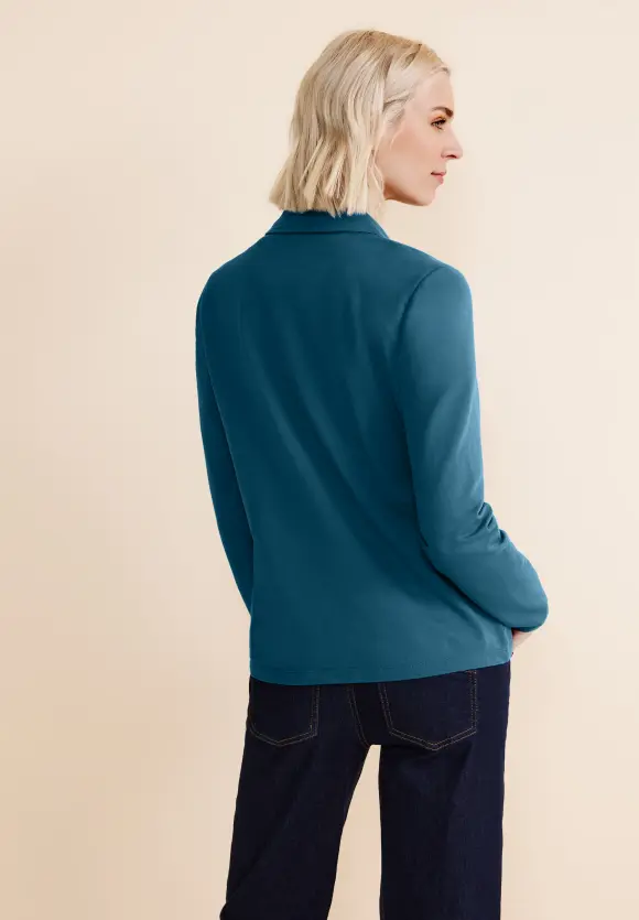 Basic Blazer - bright turquoise