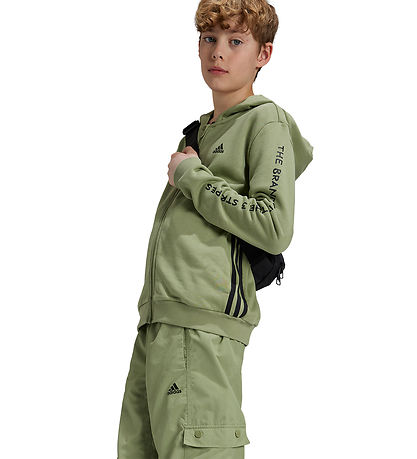 adidas Performance Cardigan - J JAM FZ HD -  Grøn