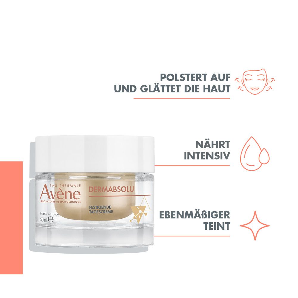 Avène DERMABSOLU festigende Tagescreme Nachfüllpack + Avène Hyaluron Activ B3 Serum 10ml GRATIS