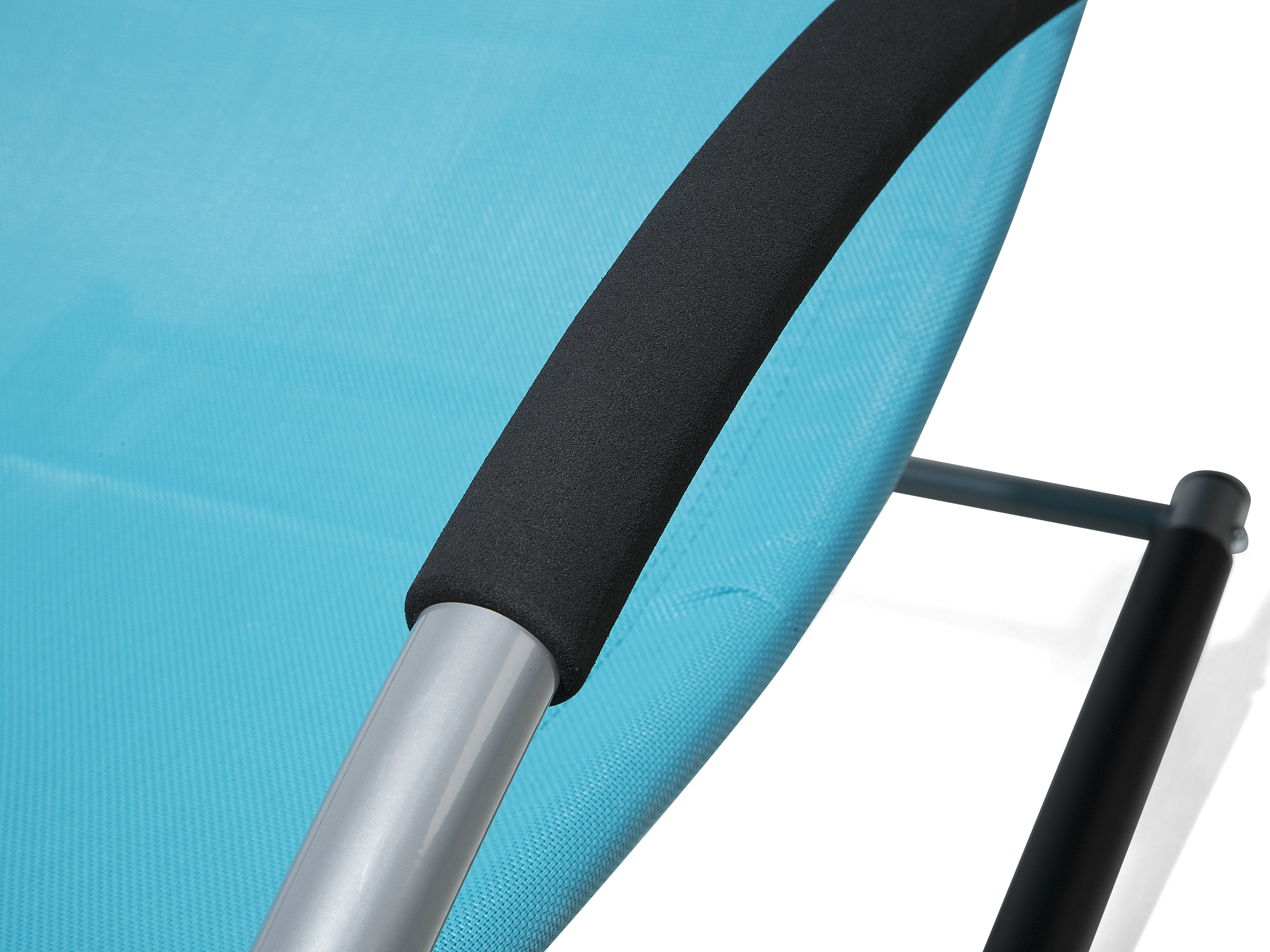 Schommel-ligstoel CARANO Metaal Turquoise