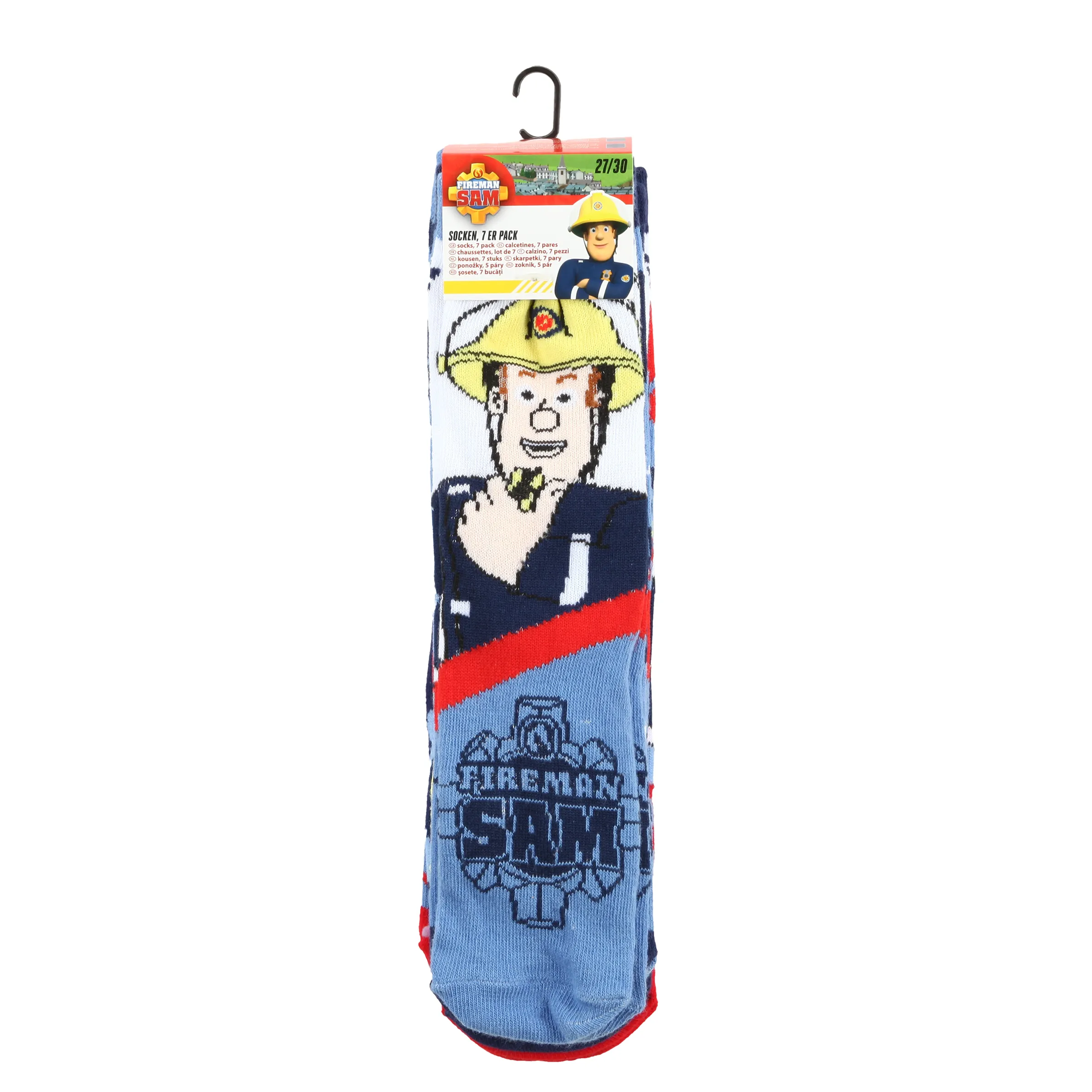 Kinder Socken im 7er mit Motiven 
